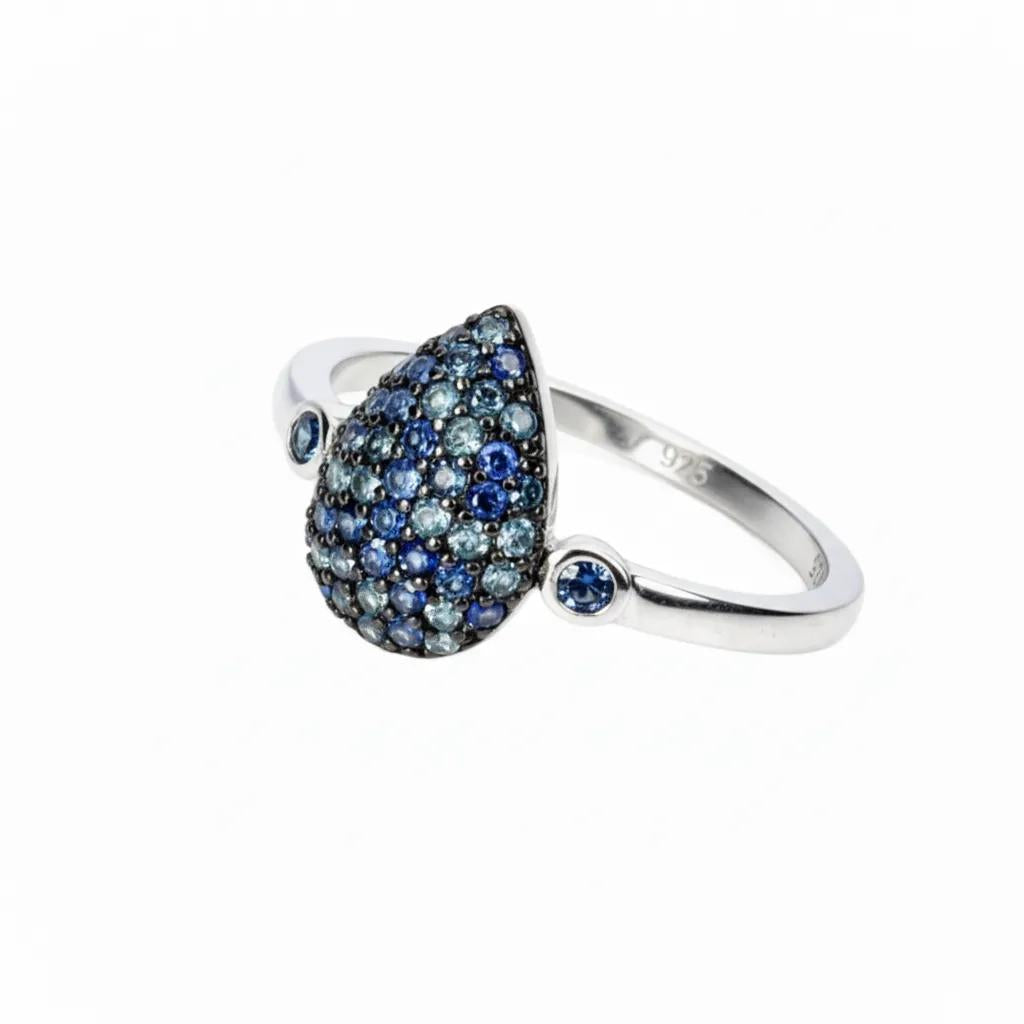 Rapture blue sapphire ring