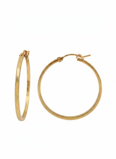 Gold Hoop Earrings