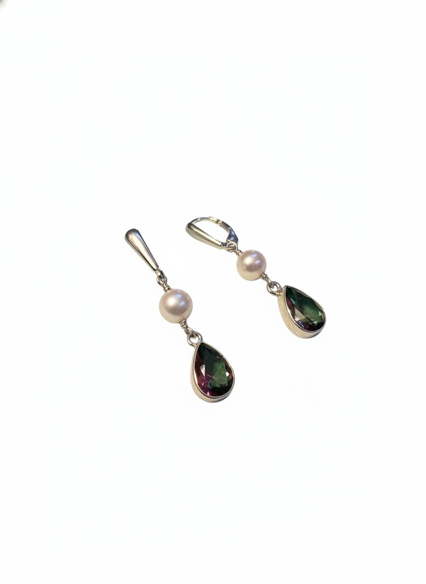 Mystic Topaz earrings