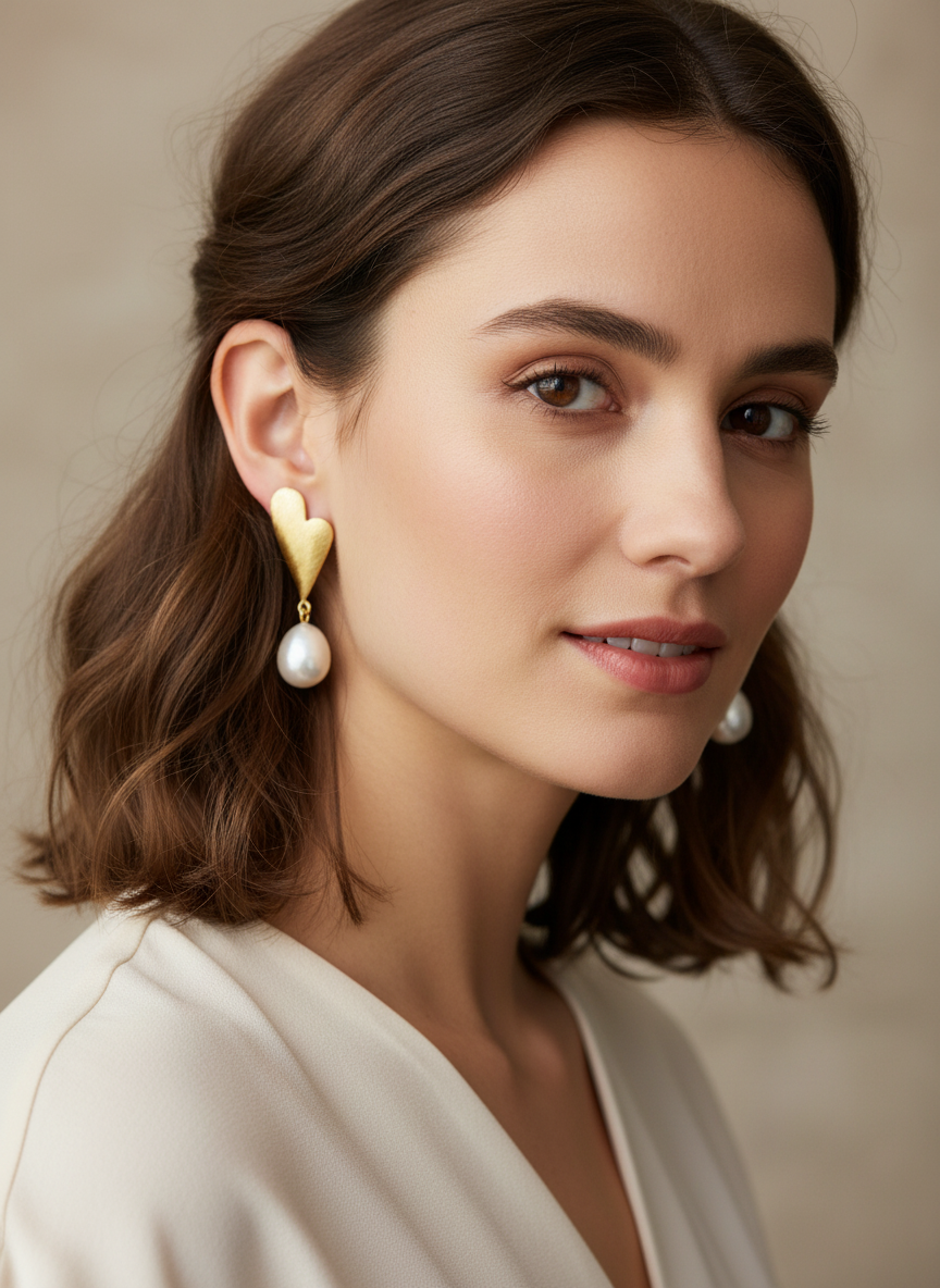 Elation pearl drop earrings
