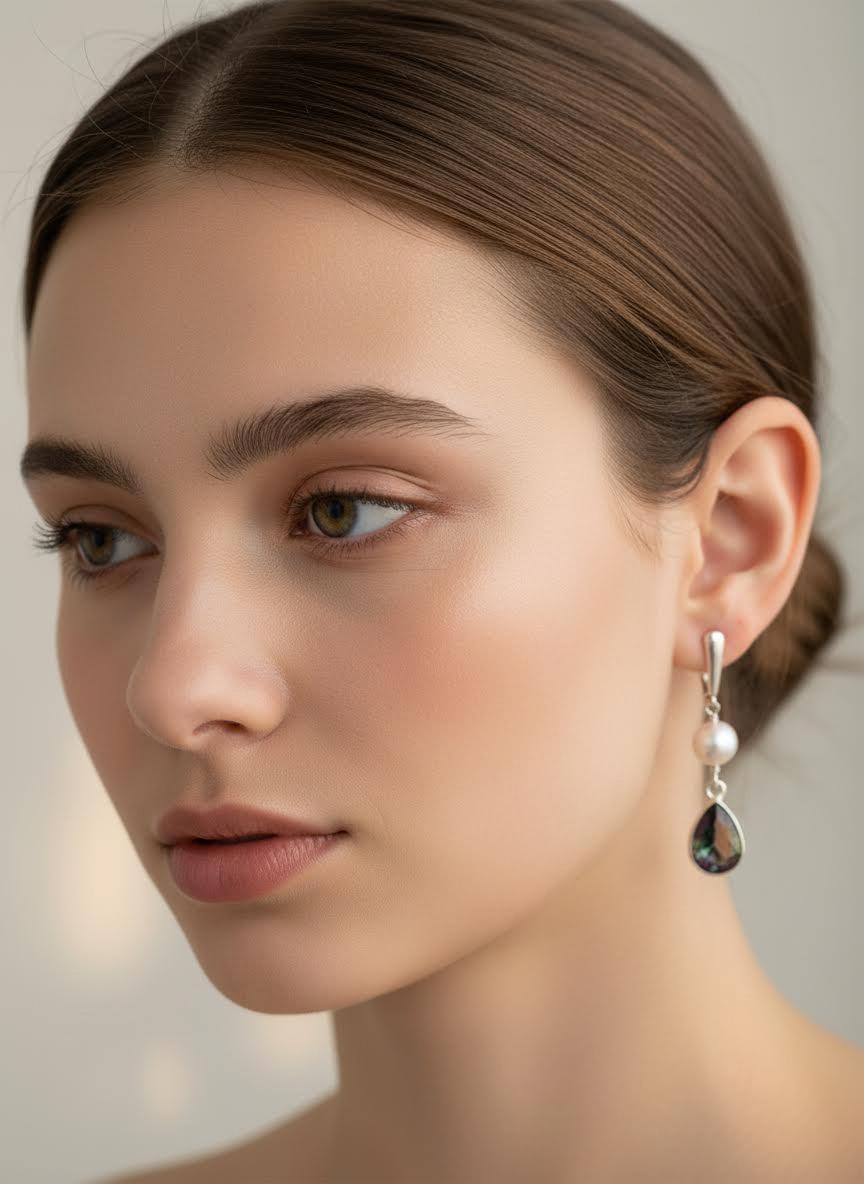 Mystic Topaz earrings